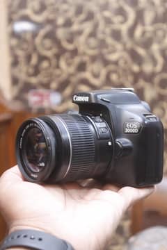Canon 3000d with 18x55mm lens