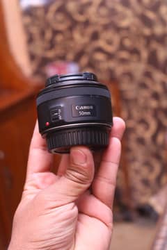 Canon 50mm Stm F1.8 Aperture.