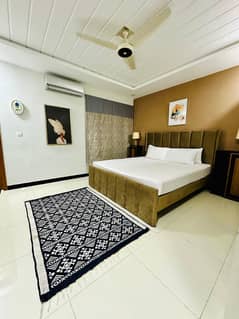 Daily basis 1bed ROM full furnished apartments safe and scour 100%coupe allow