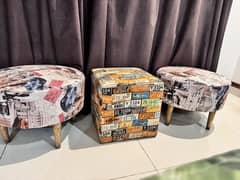 Trendy ottomans