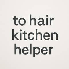 kitcken helper