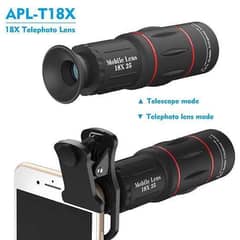 Apexel 18x25 Lens