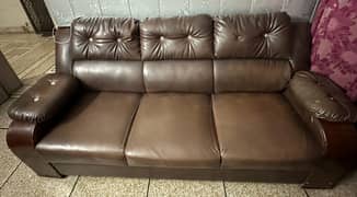 rexine sofa set