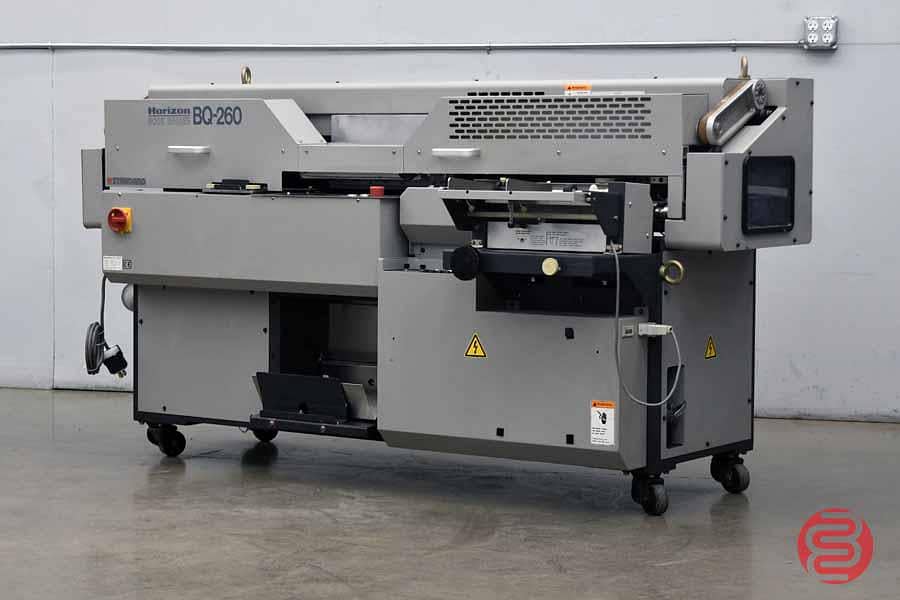 glue binding machine | book binding| horizon BQ-260 | high speed 6
