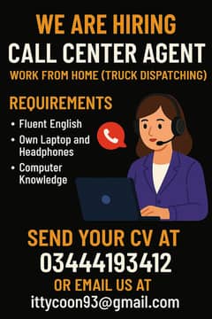 We’re Hiring Remote Call Center Agents for Truck Dispatching