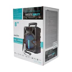 GTS-1300 Speaker with Microphone,Remote, FM radio,microphone input,AUX