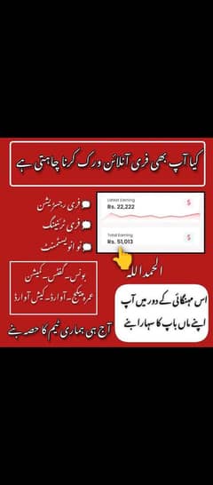 Online work available from home for females.