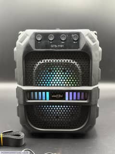 LED Wireless Speaker - Long-Lasting Battery with Fast Charge