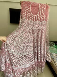 Fully Embroidered Semi Stitched dress for sale in reasonable rates