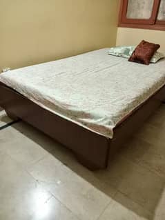 double bed 51" by 81" heavy wooden and high quality ply
