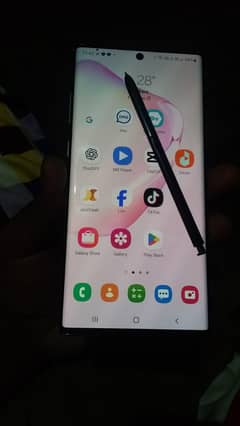 Samsung Galaxy not 10 plus all ok PTA pech 10 10 cndishn