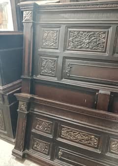 Chinioti bed/dressing/Side tables