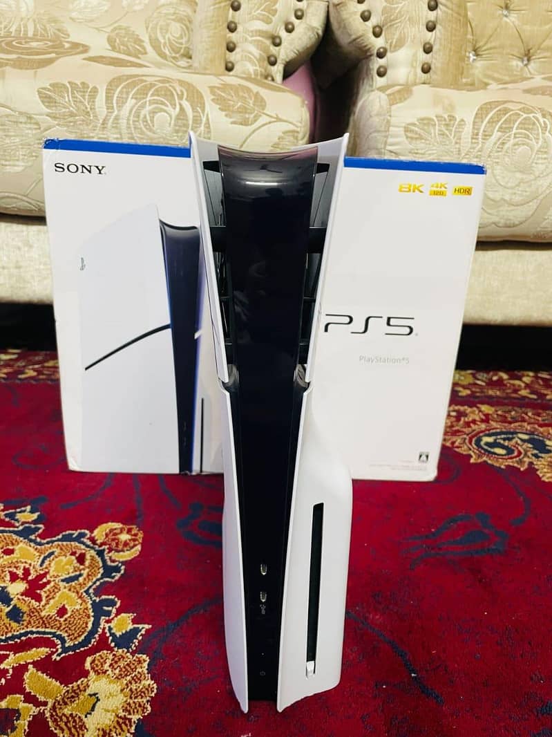 Ps5 Slim Game Disk Edition 2 Controller Complete Box 4