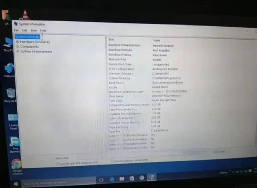 HP core to due with 2.27 GHz processor and 2 gb ram 2