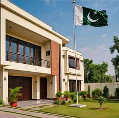 Pakistan Flag 4x6 ft with 10 ft Pole outdoor pole – Indoor flag + pole