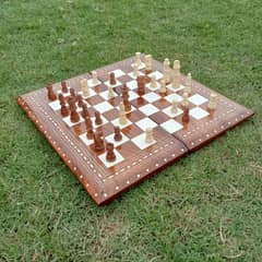 Royal Sheesham Chess Board, Sheesham Wooden Chess, Chess For Sale.