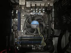 MSI gaming motherboard and processor