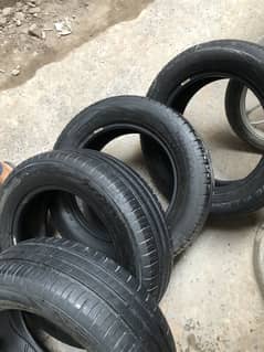 Dunlop 4 tyre 205/60 r16 manufactuinh date 2019