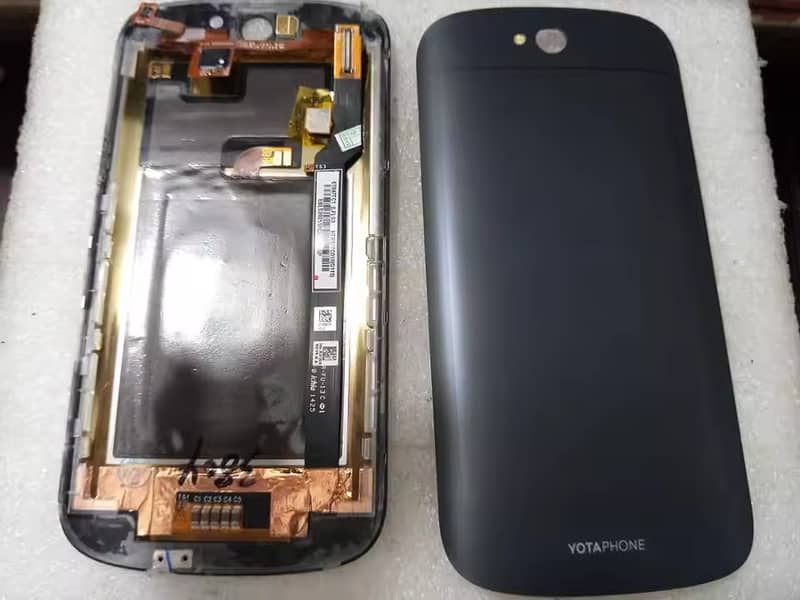 Back Cover Display LCD panel with Frame for Yotaphone 2 Yd201 Yd206 1