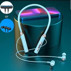 Stereo Bass 5.3 Wireless Neckband Headphones