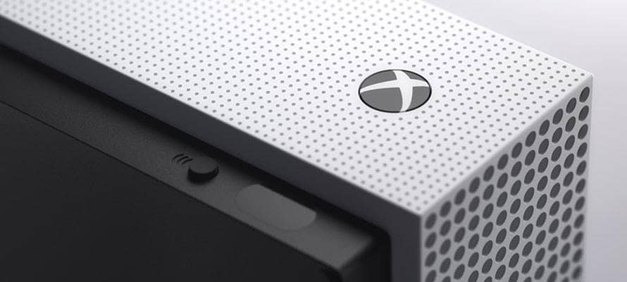 X Box One S with two controllers 1