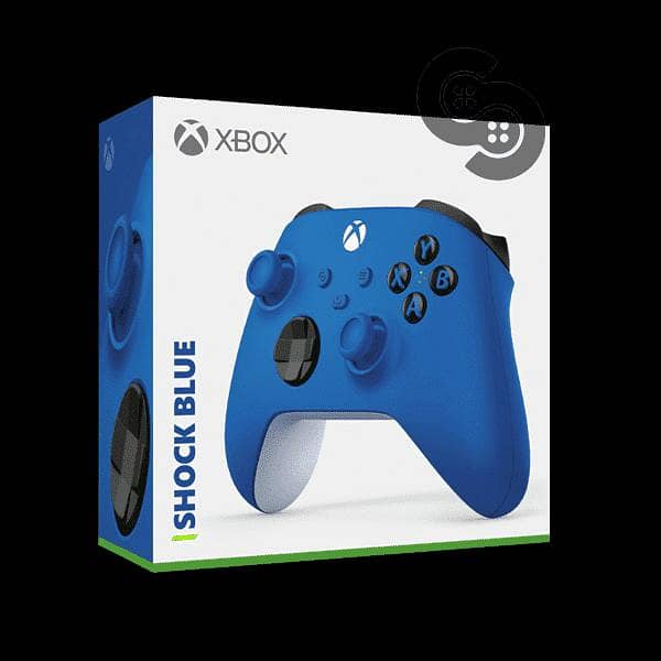 X Box One S with two controllers 3