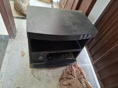 TV table with drawers