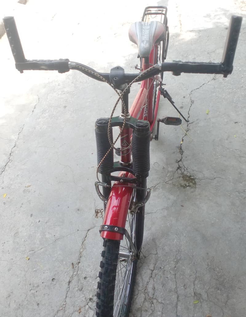 steeethawk bicycle in red colour 1