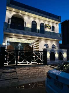 8 Marla Double Unit House Available. For Sale in Block - A Faisal Town F-18 Islamabad.
