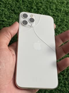 Apple iphone 11pro Back crack panel mirror crack panel ok