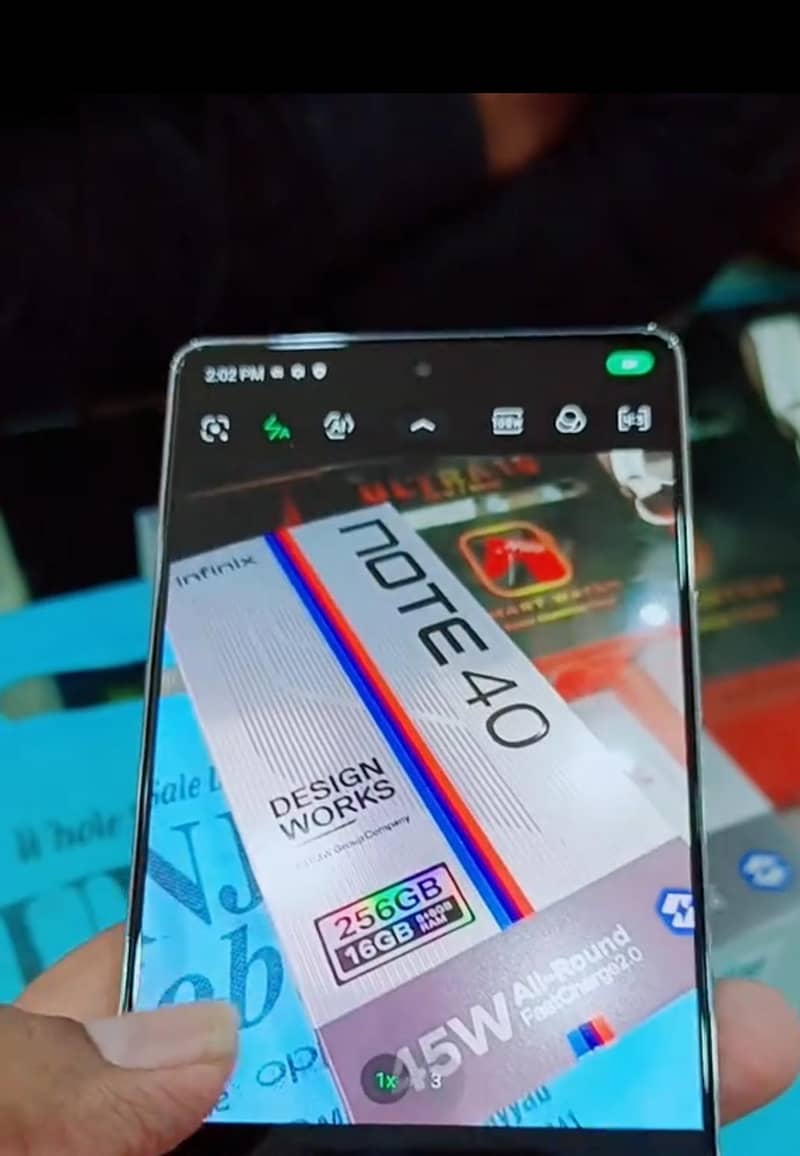 Infinix Note 40 open box  3 month use 8+8/256 5
