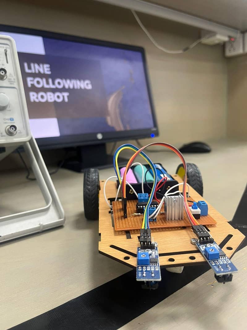 DLD Line following robot project 2