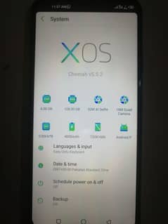 Infinix S5 used mobile 6/128 longe time bettry