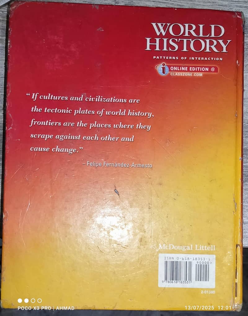 world history by (McDougal Little) pattern of interaction. 1