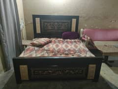 king size double bed for sale with new matress