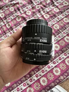 MEIKE Macroextension Tubes Autofocusing Supported