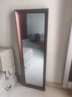 Standing floor mirror