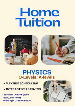O-LEVEL, A-LEVEL  PHYSICS TUTOR