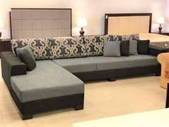 L shape sofa set / Corner sofa set / Molty foam sofa set