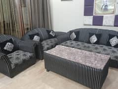 7 Seater black velvet liner