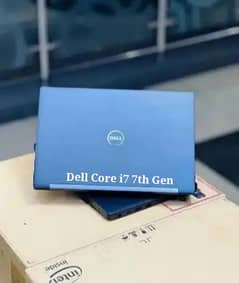 Dell Core i7 7th Generation (Ram 8GB + SSD 256GB) Ultra Slim Laptop