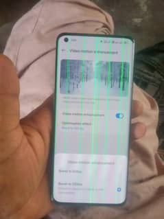OnePlus 9pro 12.256 back crack panel line