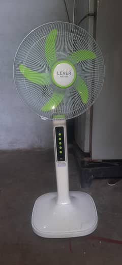Lever charging Fan
