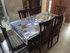6 Chairs Dining Table