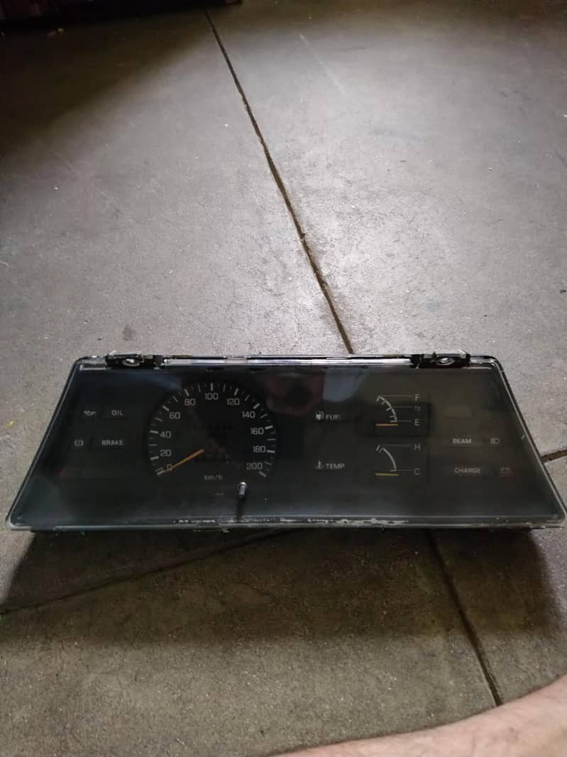 Cluster(Speedometer) Ac panal+Deshbord Frame+Tray 0