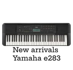 New arrivals Yamaha PSR-E283 61-key  piano one year  warranty