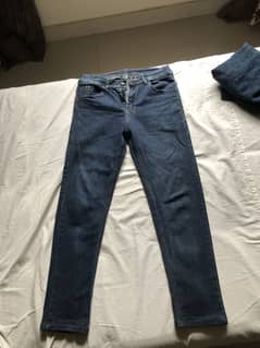 Straight Fit Darkwash Denim Jeans