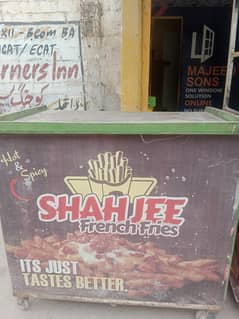 french fries counter