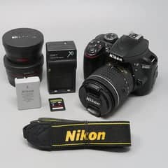 Nikon D3400 24.2MP DSLR Digital Camera 18-55mm & 70-300mm Lenses