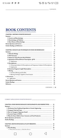 current application of biotechnology